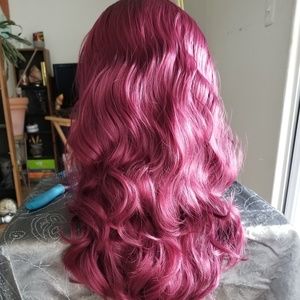 Beautiful loose curl synthetic wig